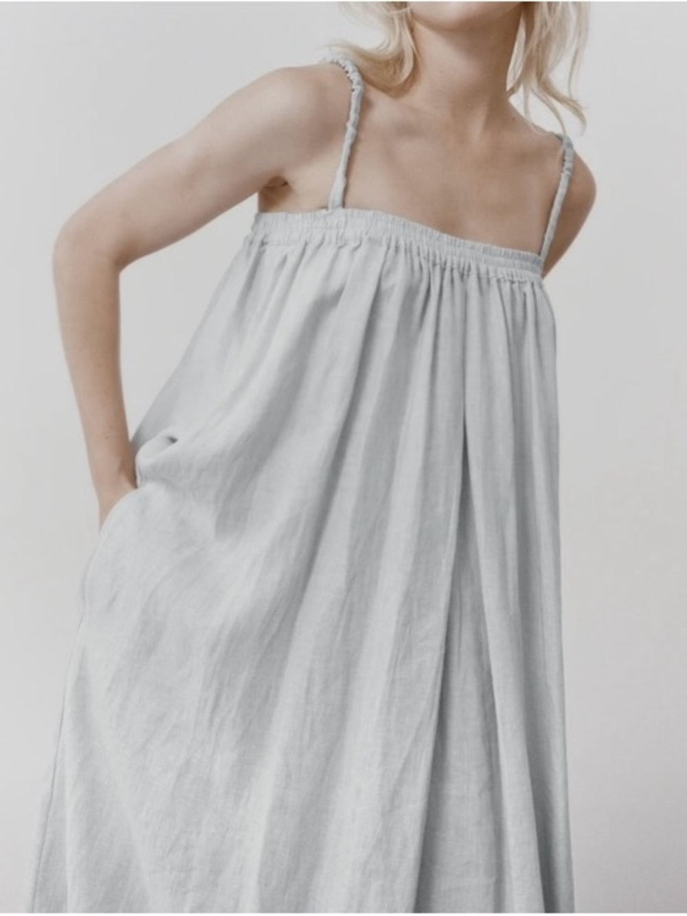 Deiji Studios The Box Pleat Dress size M/L